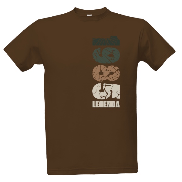 Tričko s potlačou Rok 1985 legenda barevný nápis varianta 1