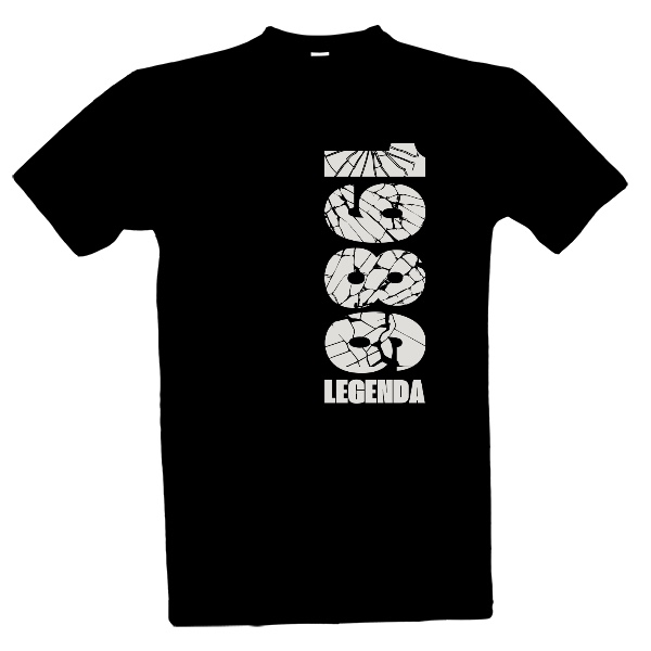 Tričko s potlačou Rok 1986 legenda