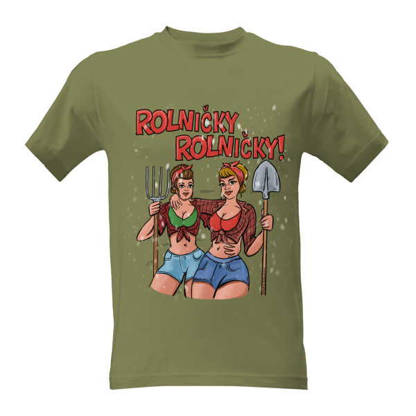 Tričko s potiskem Rolničky