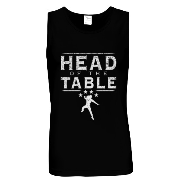 Tričko s potiskem Roman Reigns Head of the table
