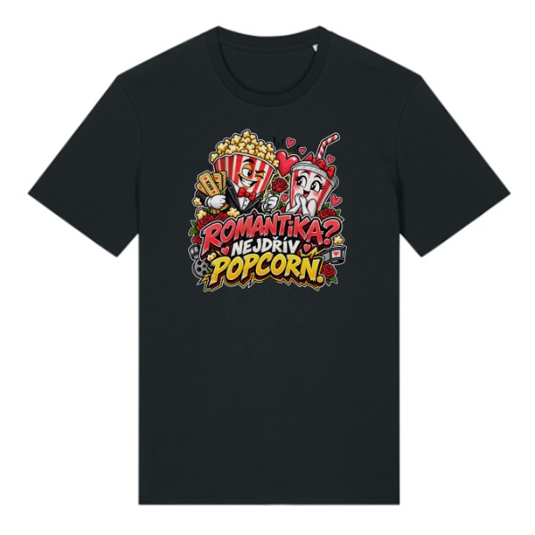 T-shirt Romance? Popcorn First