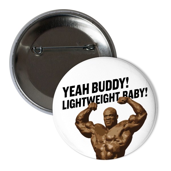 Odznáček  s potiskem Ronnie Coleman