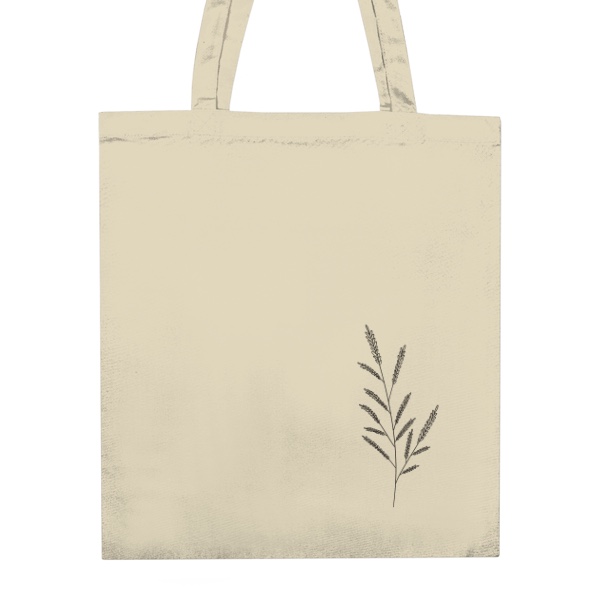 Nákupní taška unisex s potiskem Rostlinka