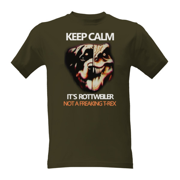 Tričko s potiskem Rottweiler REX