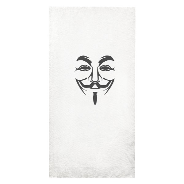 Nákrčník/bandana s potiskem Anonymous