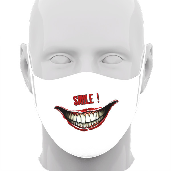 Rúško s potlačou Rouška joker smile