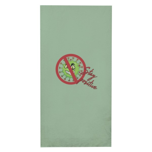 Nákrčník/bandana s potiskem Stay positive