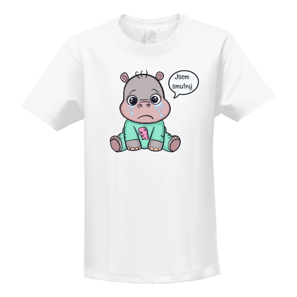 Roztomilé nosorožčí mládě – dětský kousek 