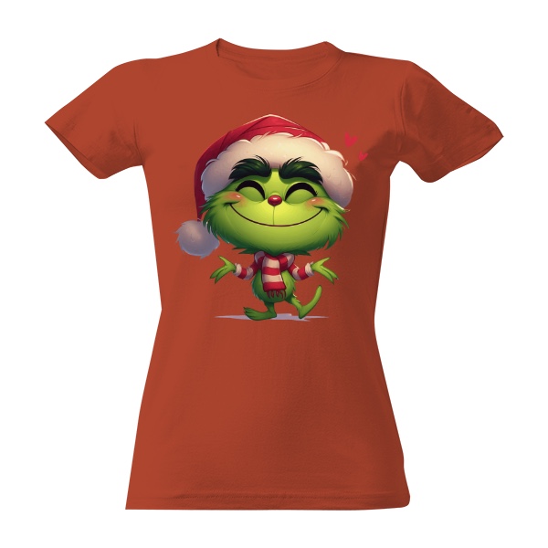 Roztomílý Grinch se usmívá 2 T-shirt
