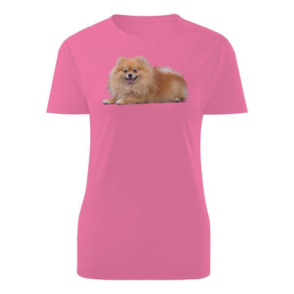 Roztomilý malý Německý špic  T-shirt