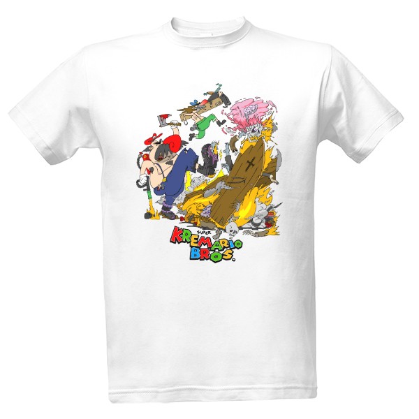 Tričko s potiskem RR Krematorio Pros