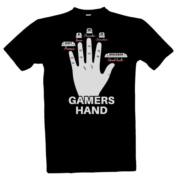 Ruka hráče - Gamers Hand 