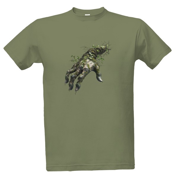 Tričko s potiskem Ruka 