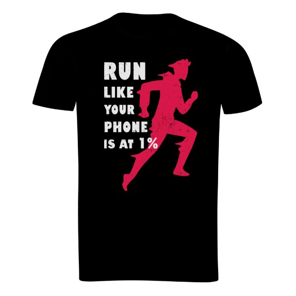 Tričko s potlačou Run!