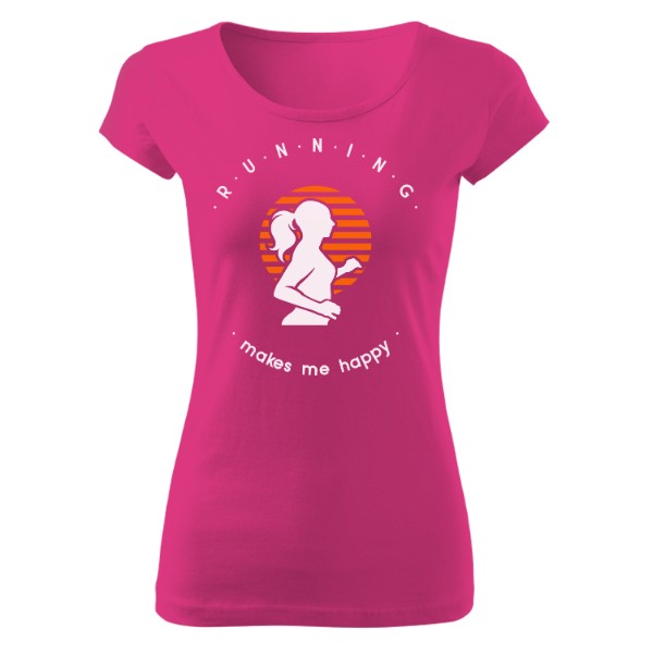 Running makes me happy