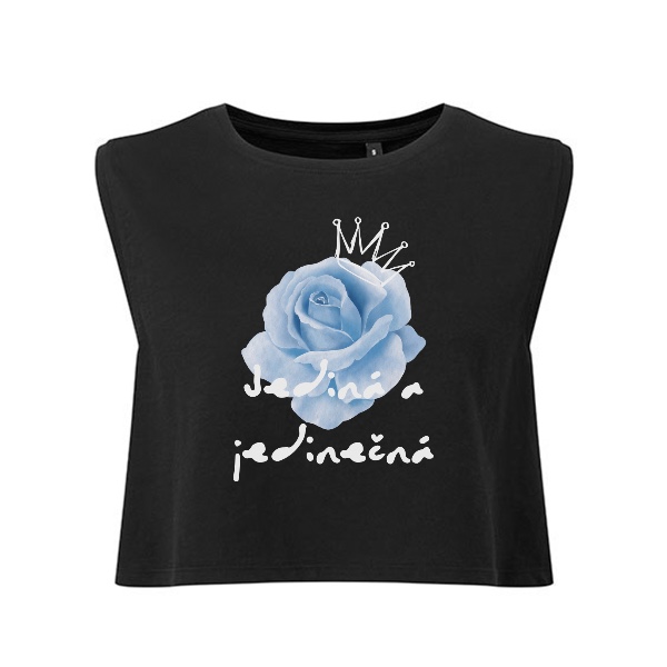 Tričko s potiskem Růže Jediná a Jedinečná! Tríčo