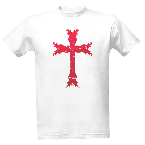 Tričko s potlačou Rytiersky Templársky kríž tričko