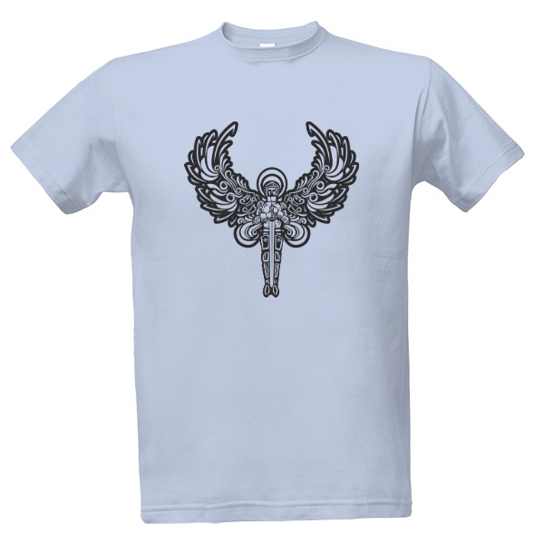 Tričko s potlačou Rytíř anděl