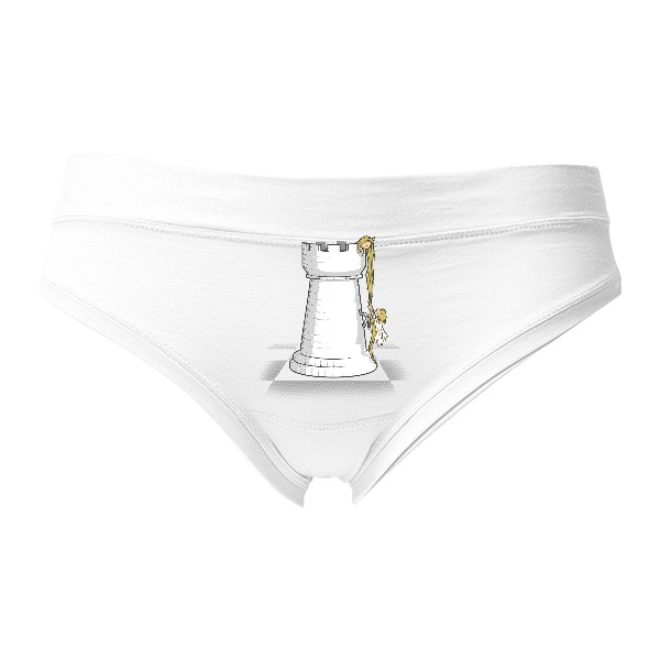 Kalhotky Fox - Výprodej s potiskem Šachová věžička - Kalhotky