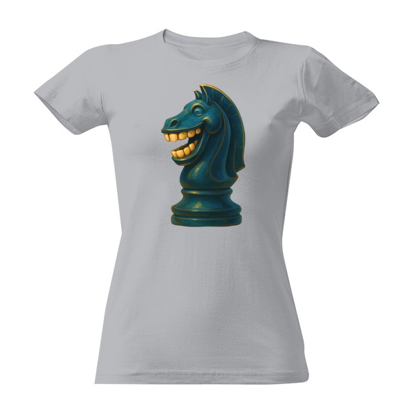 Šachový kůň s úsměvem