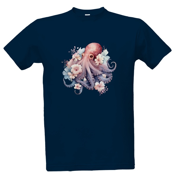 sailor octopus T-shirt