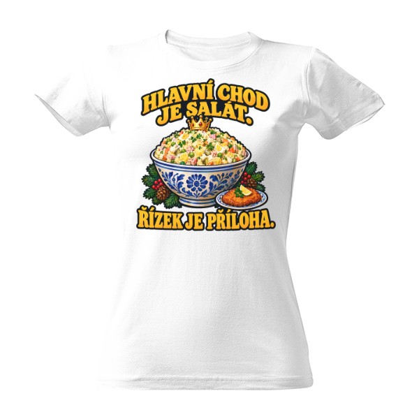 T-shirt Salad Is The Main Course – Czech Christmas Potato Salad