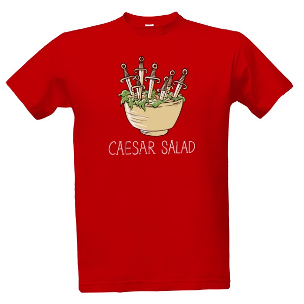 Tričko s potiskem CAESAR SALAD