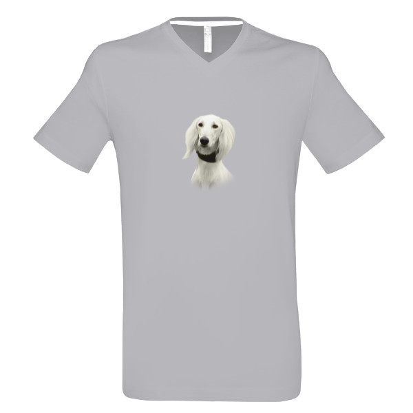 Tričko s potiskem Saluki - Perský chrt