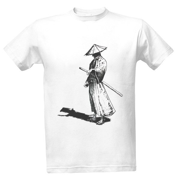 Tričko s potiskem Samuraj