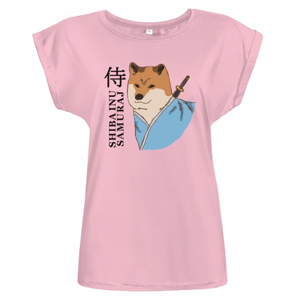 Tričko s potiskem Shiba inu