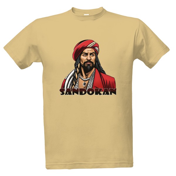 Tričko s potiskem Sandokan
