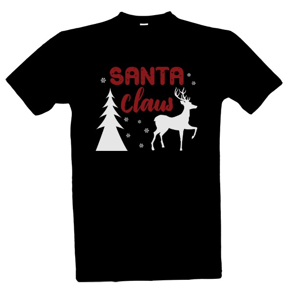 Vánoční trička Santova rodinka
