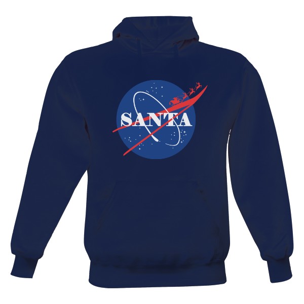 Men's hoodie Santa