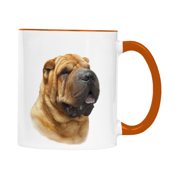 Hrnek malý barevný s potiskem Šarpej  