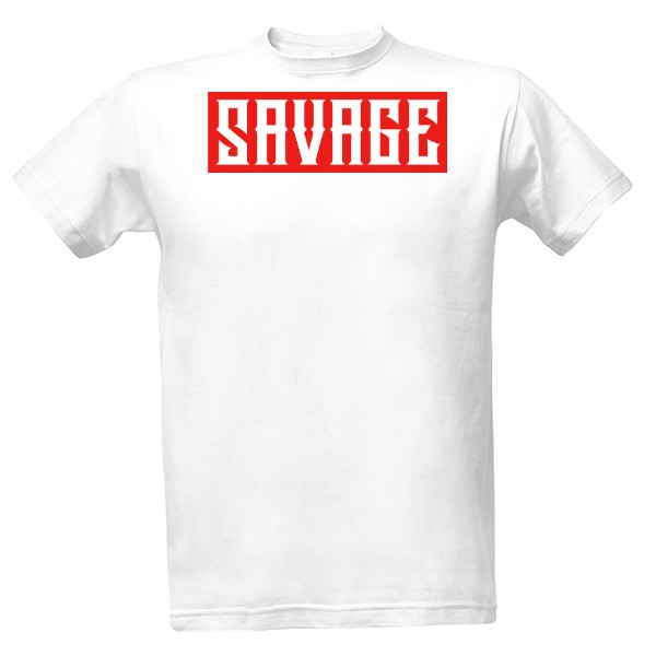 Tričko s potiskem Savage Clasic Hip Hop