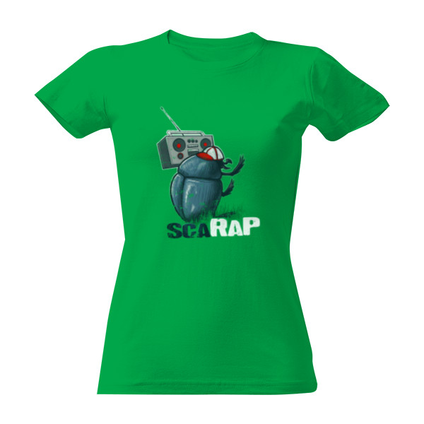 Tričko s potiskem ScaRap - Dámské