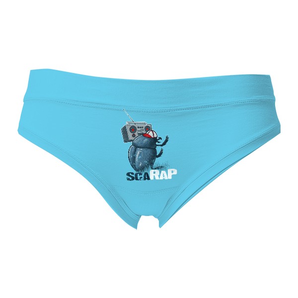 Kalhotky Fox - Výprodej s potiskem ScaRap