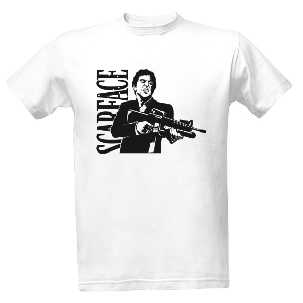 Tričko s potiskem Scarface - Al Pacino 