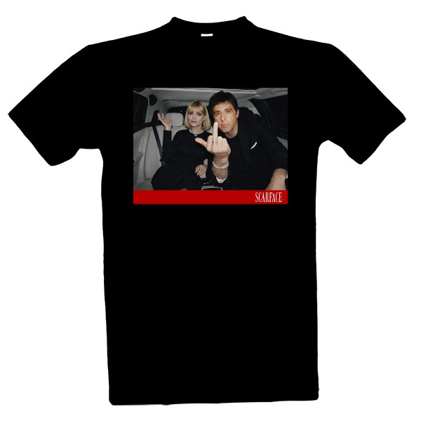 Tričko s potiskem Scarface - Tony Montana
