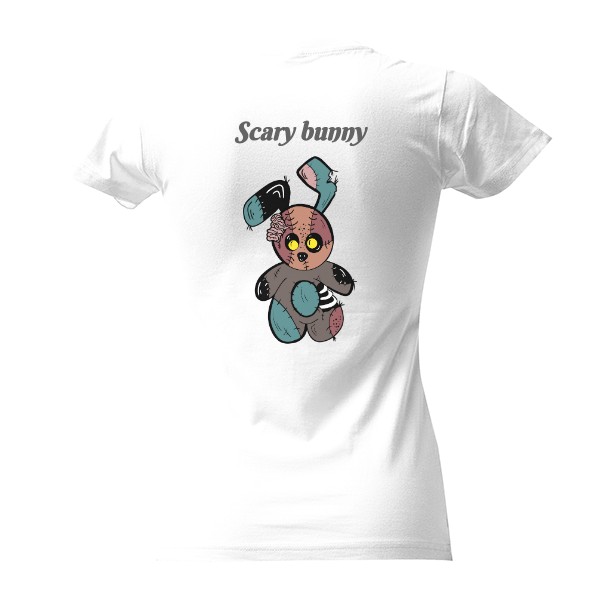 Tričko s potlačou Scary Bunny 3
