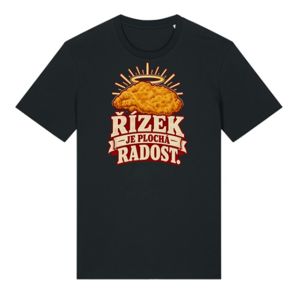 T-shirt Schnitzel is flat happiness