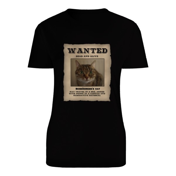 T-shirt Schrödinger's cat