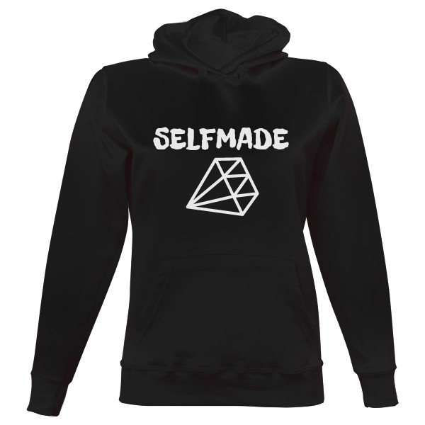 SelfMade mikina dámská čierná