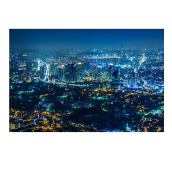 Seoul night view puzzle