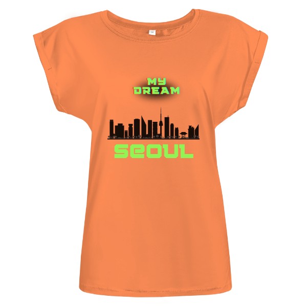 Tričko s potiskem SEOUL 