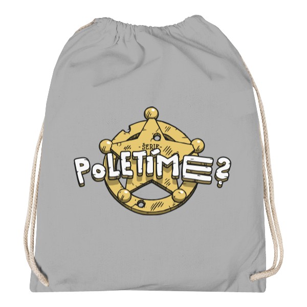 Vak na chrbát s potlačou Šerif