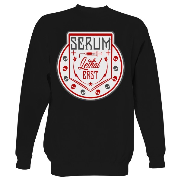 Mikina bez kapuce Unisex s potiskem Serum Ramirez bez kapuce hip hop