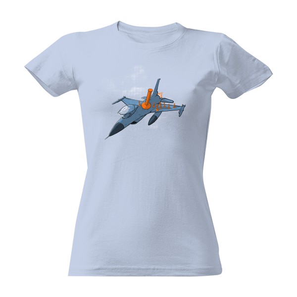 Tričko s potiskem Sestřelen - Dámské