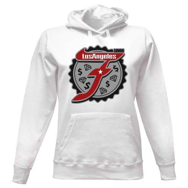 Dámská mikina s kapucí s potiskem Seven 1 Ramirez hip hop