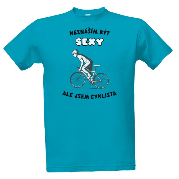 Tričko s potiskem Sexy cyklista